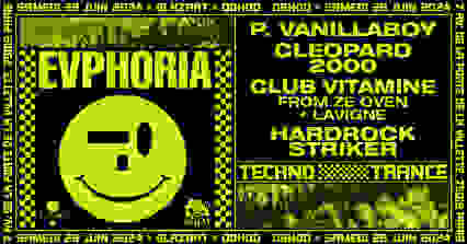 Evphoria X Glazart : Cleopard2000, P.Vanillaboy & More