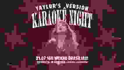 Taylor's Version Karaokê Night em Brasília