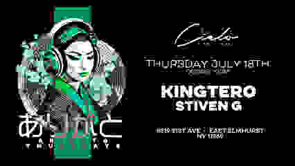 ARIGATO THURSDAYS w/ KINGTERO & STIVEN G 7.18.24