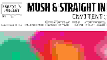 STRAIGHT IN & MUSH invitent Antoine Sy, Golden Tooth & Cardo