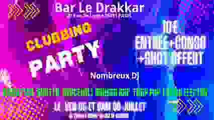 Soirée Clubbing Party , Dj Shatta Dancehall Rap Trap Electro