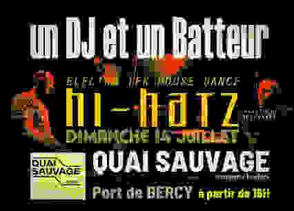 Quai Sauvage Bercy - Bar Estival - Fet Nat' - Hi Hatz