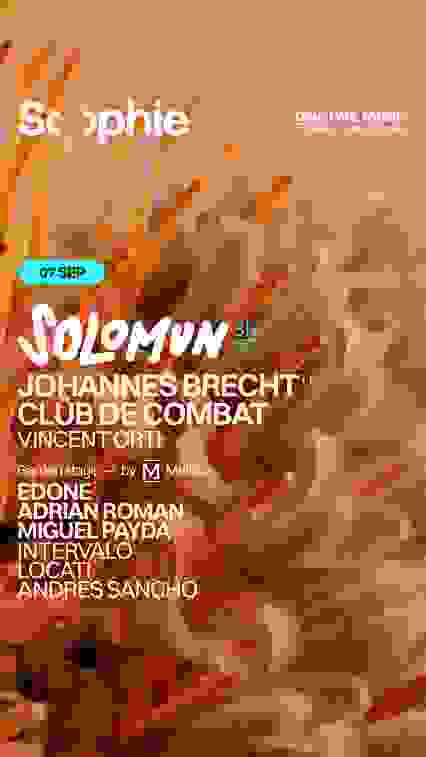 Sophie Festival Closing Party - Solomun (Extended Set)