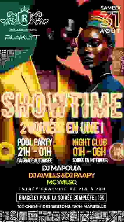 Showtime 🚨 Pool & Party