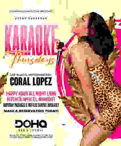 Karaoke & Dinner Vibes At Doha Bar Lounge