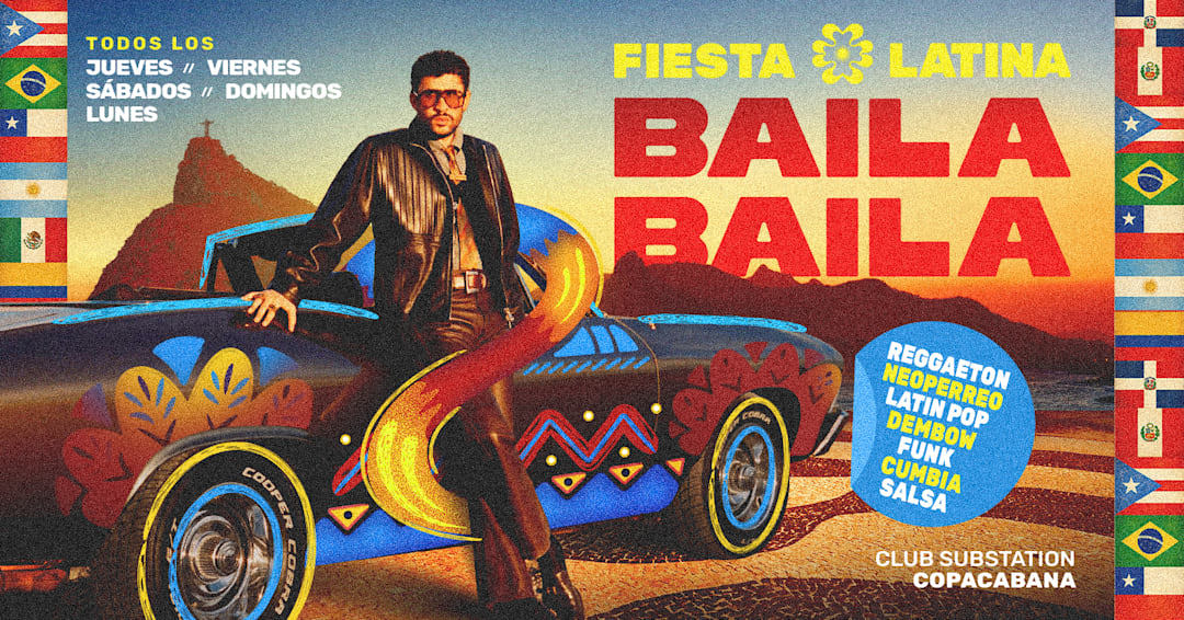 Fiesta Latina Baila Baila | Baile de Reggaeton 15 Octubre