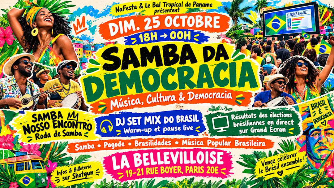 SAMBA DA DEMOCRACIA | 25.10.26