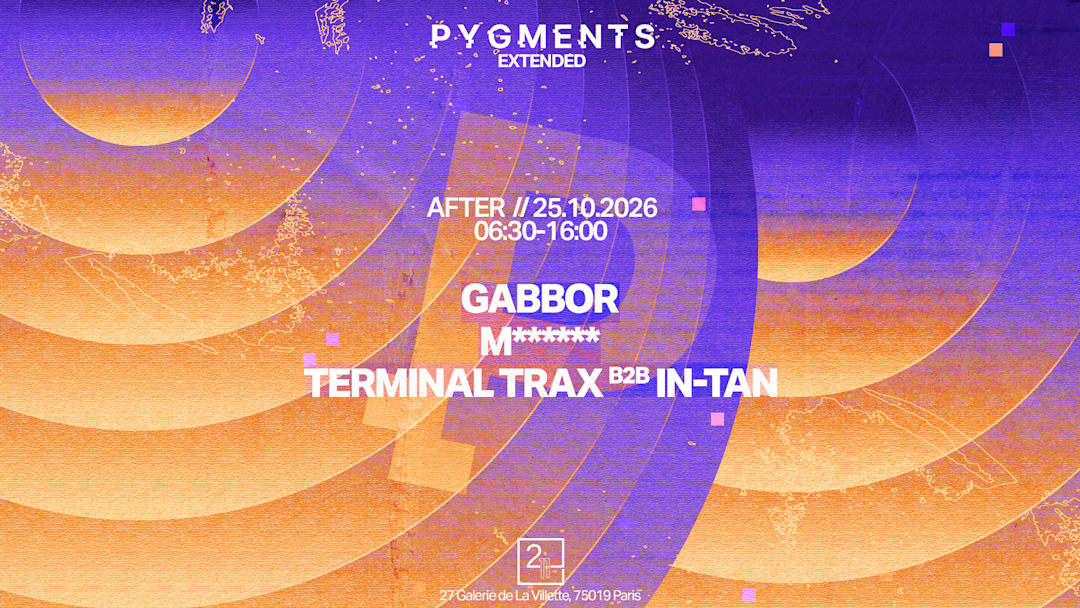 Pygments AfterParty : Gabbor, M***, In-Tan b2b Terminal Trax