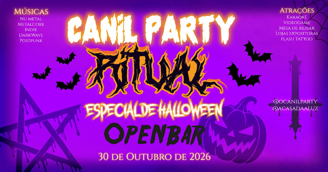 O Canil! Party: Ritual — especial de Halloween