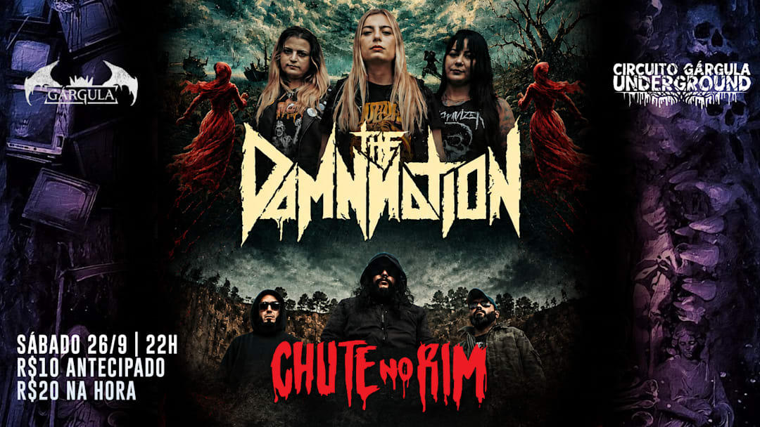 Circuito Gárgula Underground - The Damnation e Chute no Rim