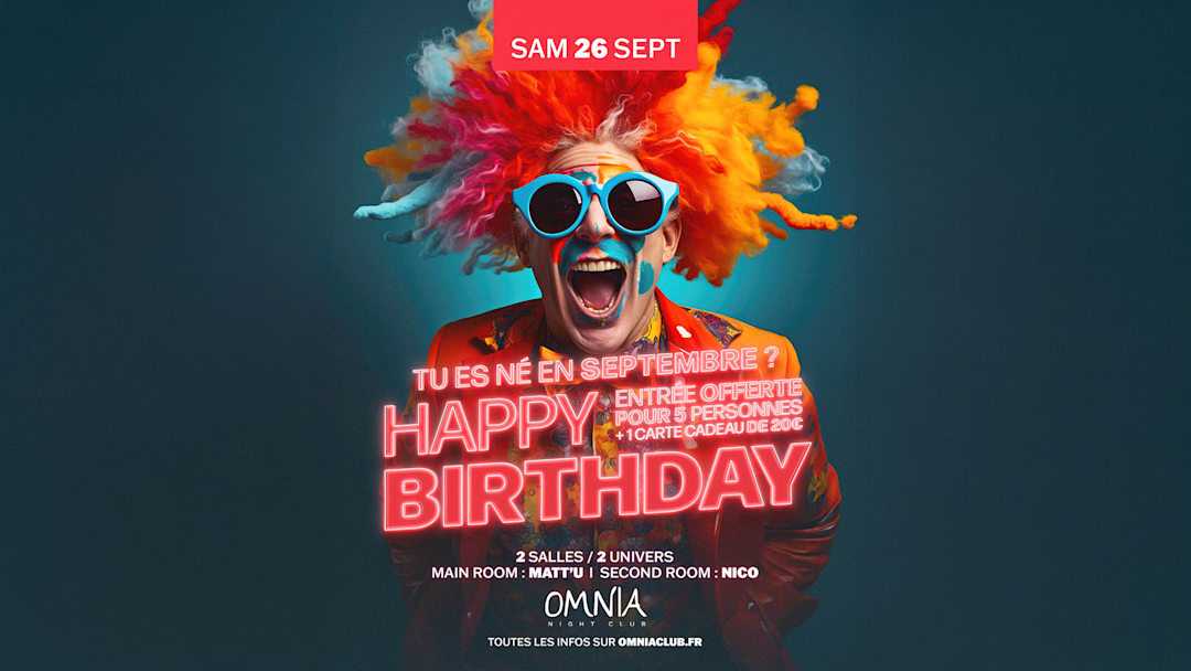 HAPPY BIRTHDAY