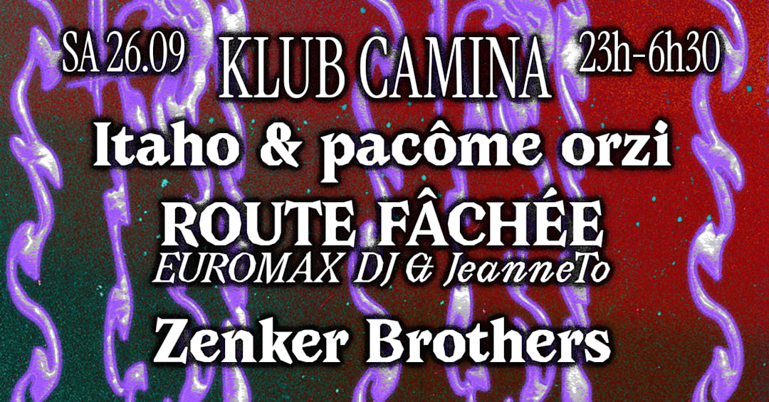 KLUB CAMINA [Zenker Brothers, JeanneTo & EUROMAX DJ, &+]