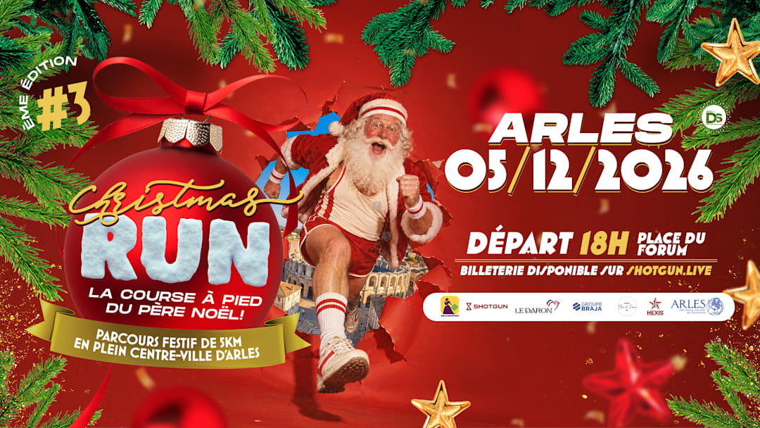 CHRISTMAS RUN ARLES 2026 – 3ᵉ ÉDITION !