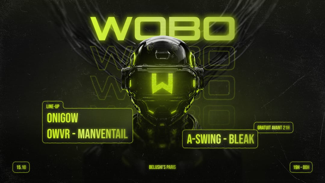WOBO #48 : ONIGOW, A-SWING, BLEAK, OWVR & MANVENTAIL