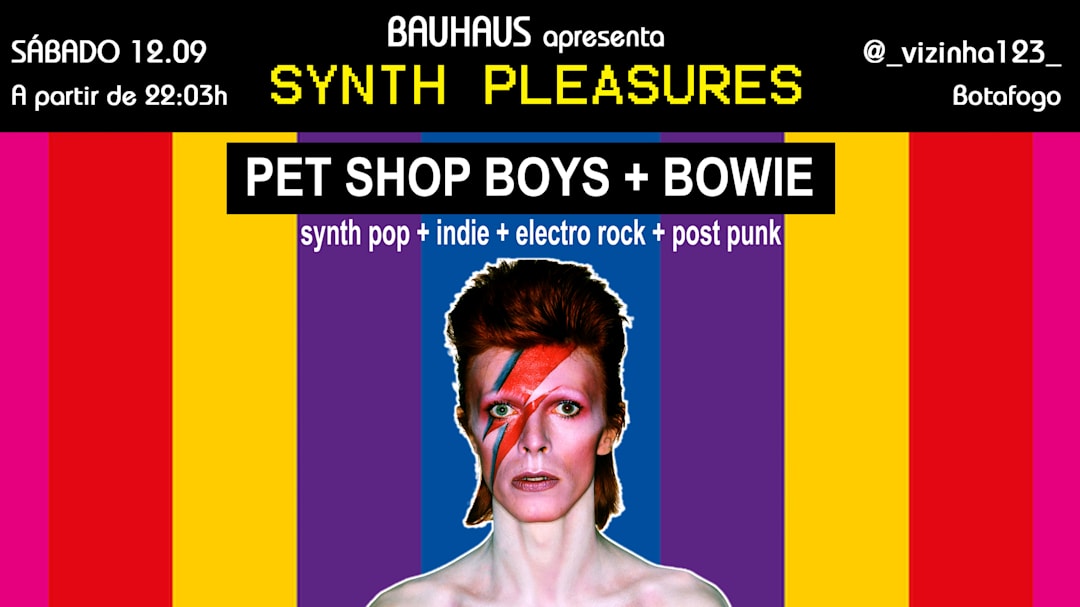 PET SHOP BOYS & BOWIE - Bauhaus apresenta Synth Pleasures #6