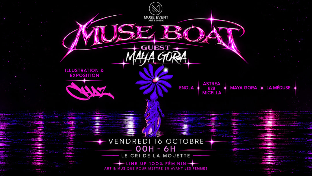 MUSE BOAT - MUSE EVENT ART & MUSIC
