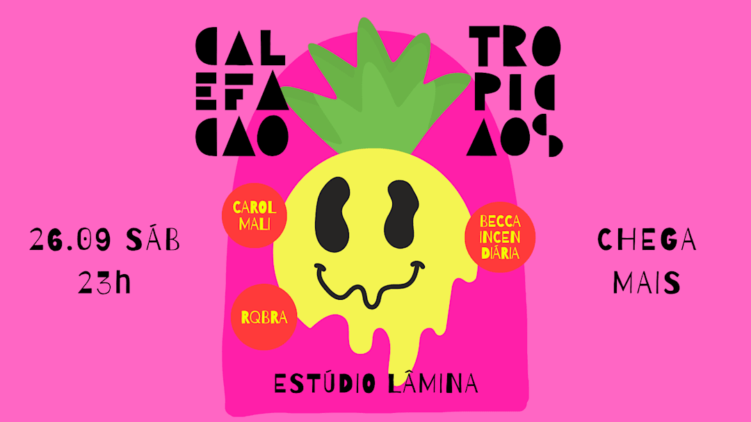 CALEFAÇÃO TROPICAOS NO ESTÚDIO LÂMINA 26.09