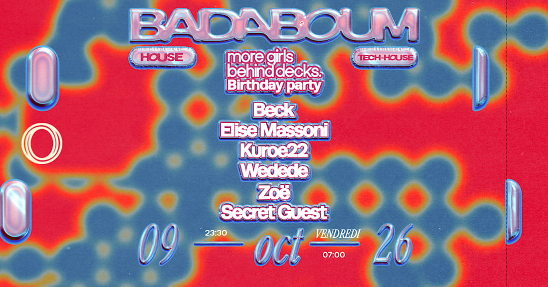 Club — more girls behind decks Birthday Party