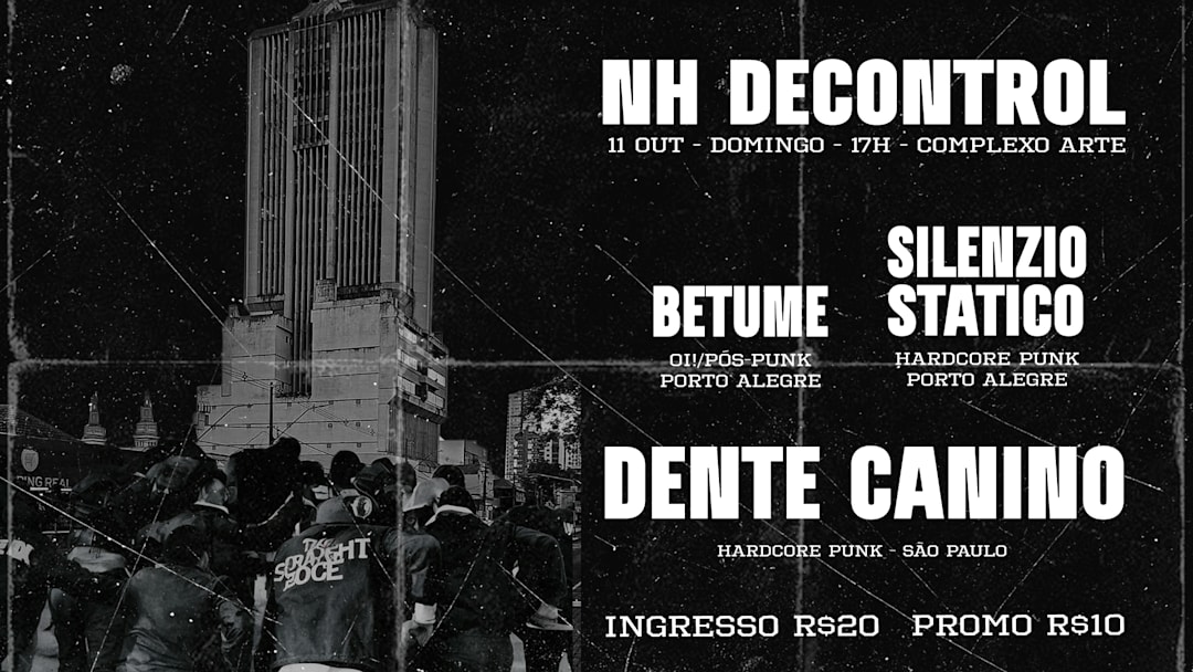 NH DECONTROL: BETUME + SILENZIO STATICO + DENTE CANINO