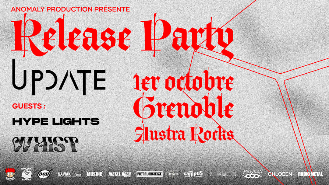 Release Party d’UPDATE (w/HYPELIGHTS + WHIST)