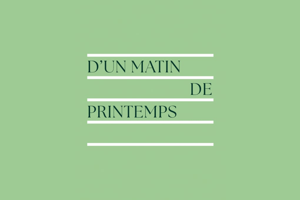 D'UN MATIN DE PRINTEMPS | FRANCK | BOULANGER