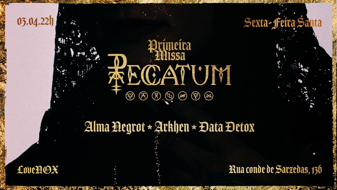 PECCATUM - Missa Inaugural