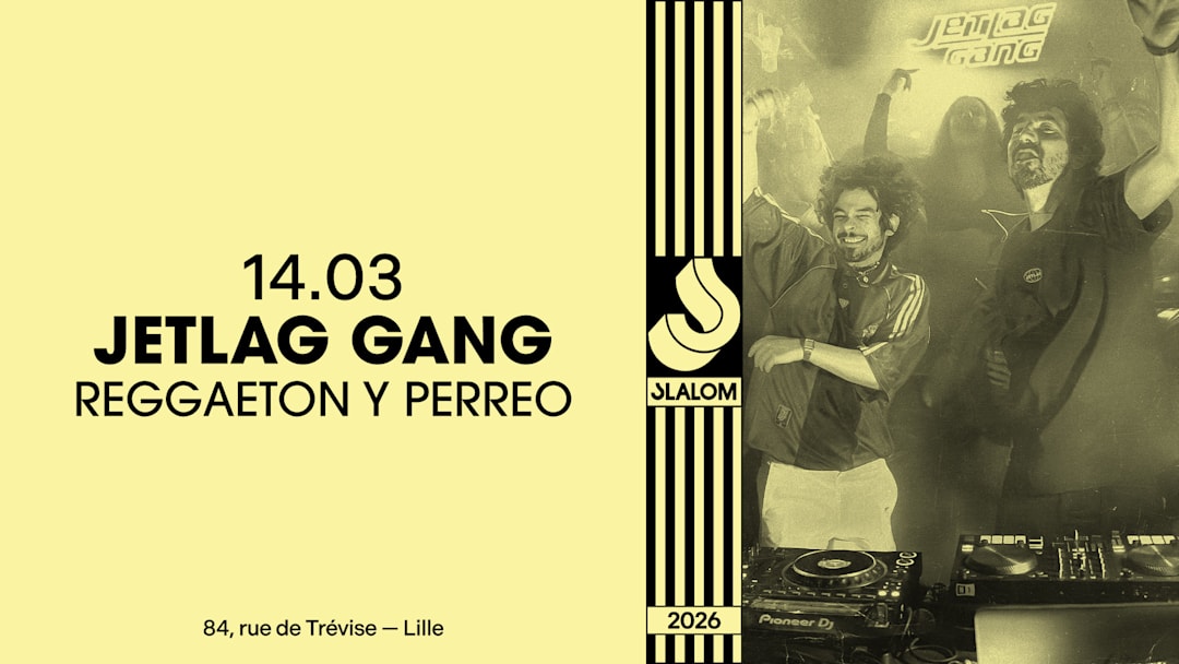 Official cover of the event SLALOM : JetLag (vol.13) — Reggaeton y Perreo