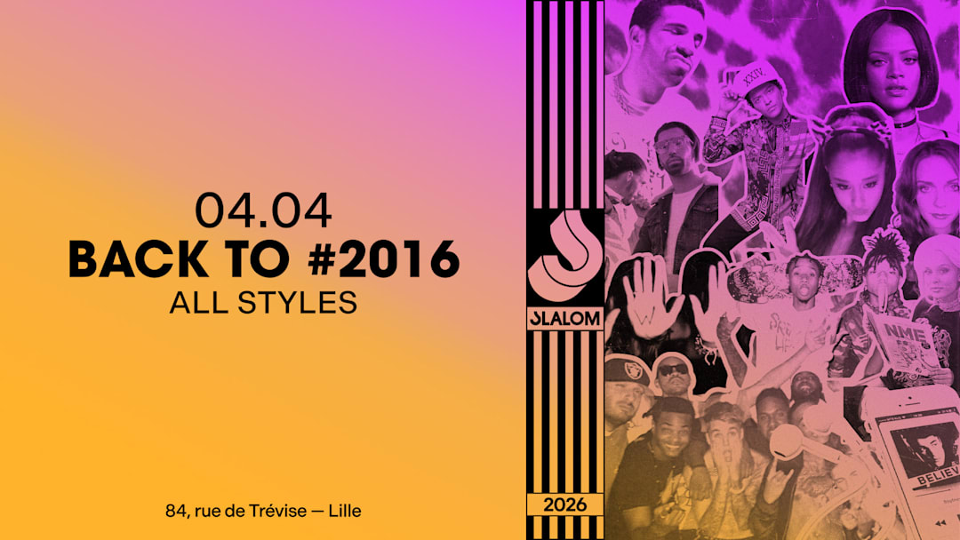 SLALOM : Back to #2016 (vol.3)