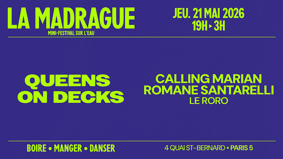 La Madrague — Queens on Decks : Calling Marian,...
