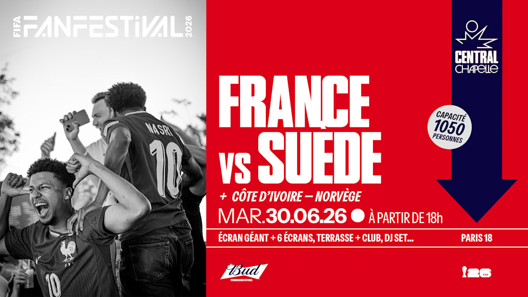 visuel-France VS Suède — Central Chapelle