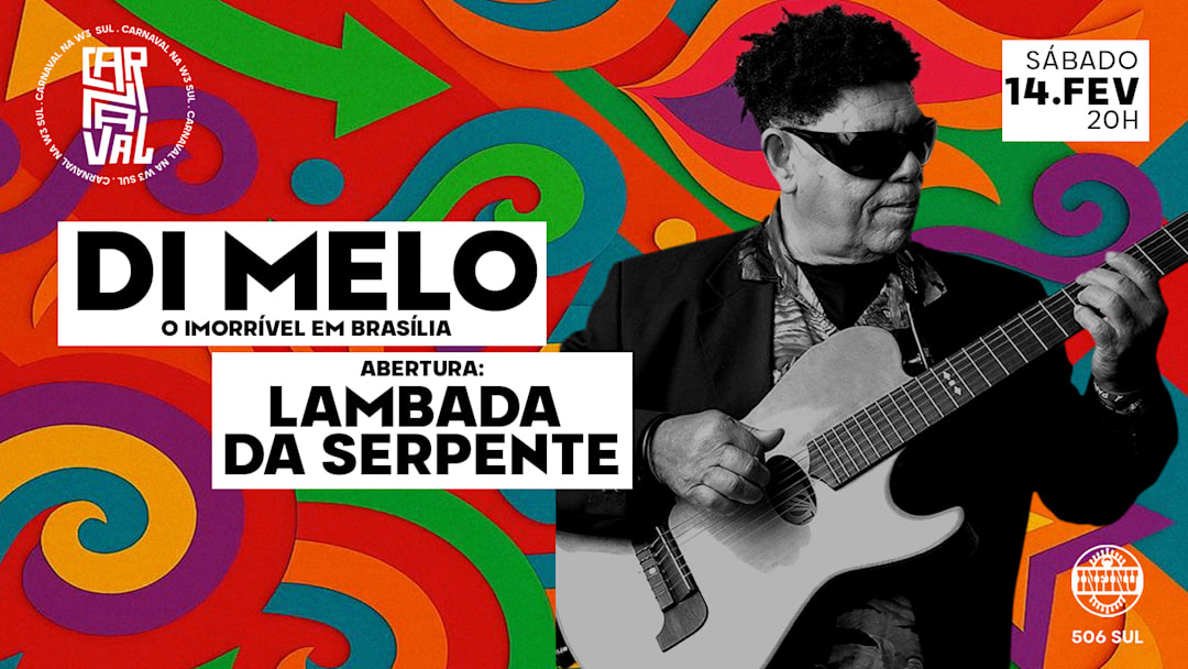 Infinu recebe Di Melo: O imorrível de Brasília