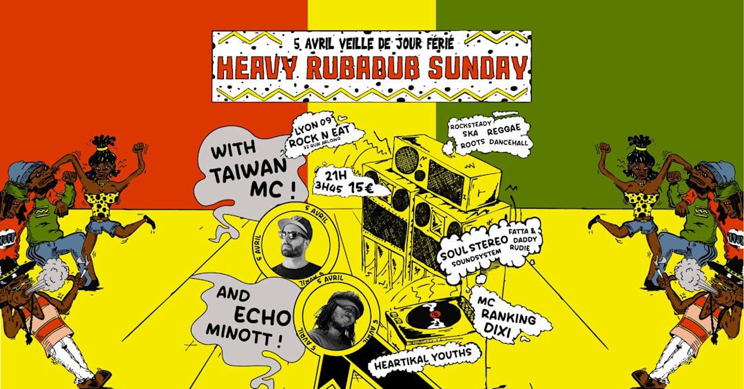 Couverture officielle de l'événement Heavy Rubadub Sunday