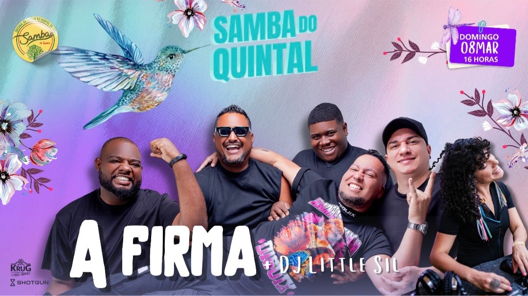 Samba do Quintal - A Firma - Dj Little Sil - 08/03