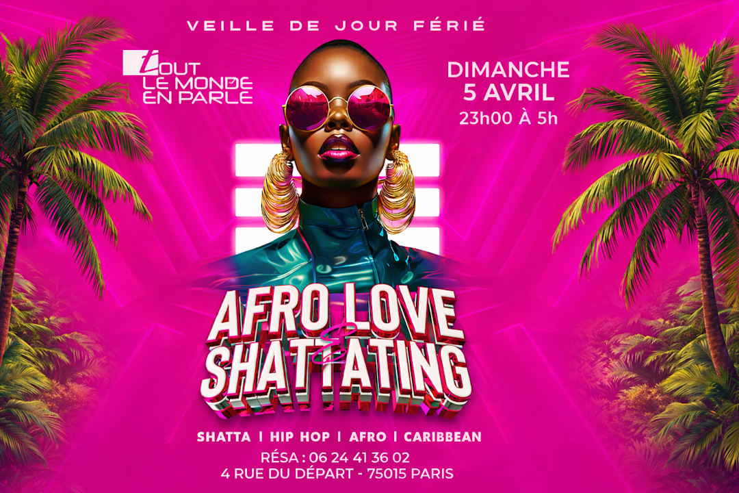 AFROLOVE & SHATTA rooftop club ( veille de jours ferié)