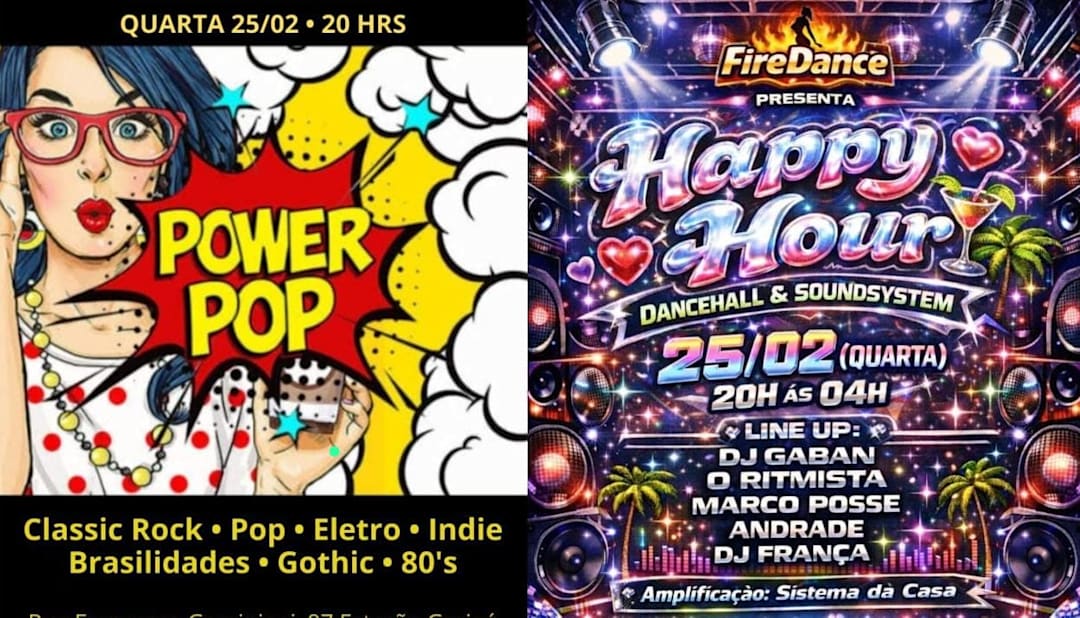 Happy Hour Fire Dance + Power Pop