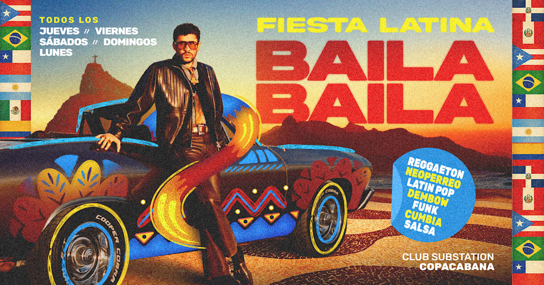 Fiesta Latina Baila Baila | Baile de Reggaeton 16 julio