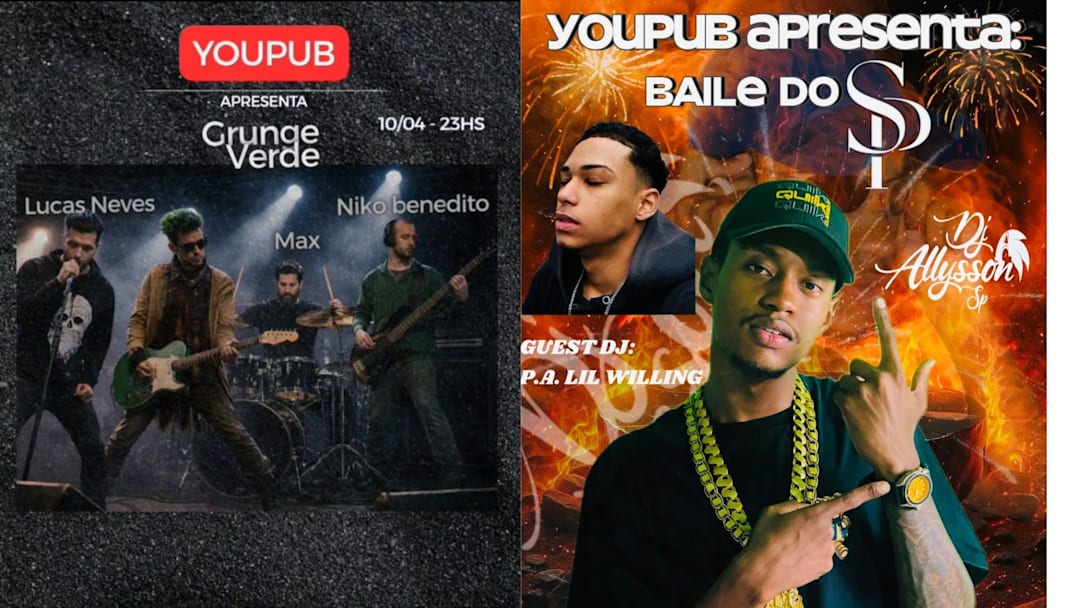 Baile do SP + Show Rock and Roll Friends