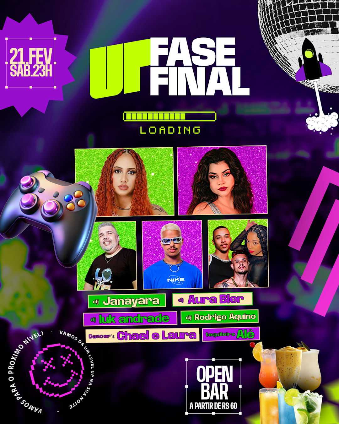 UP - FASE FINAL (OPEN BAR)