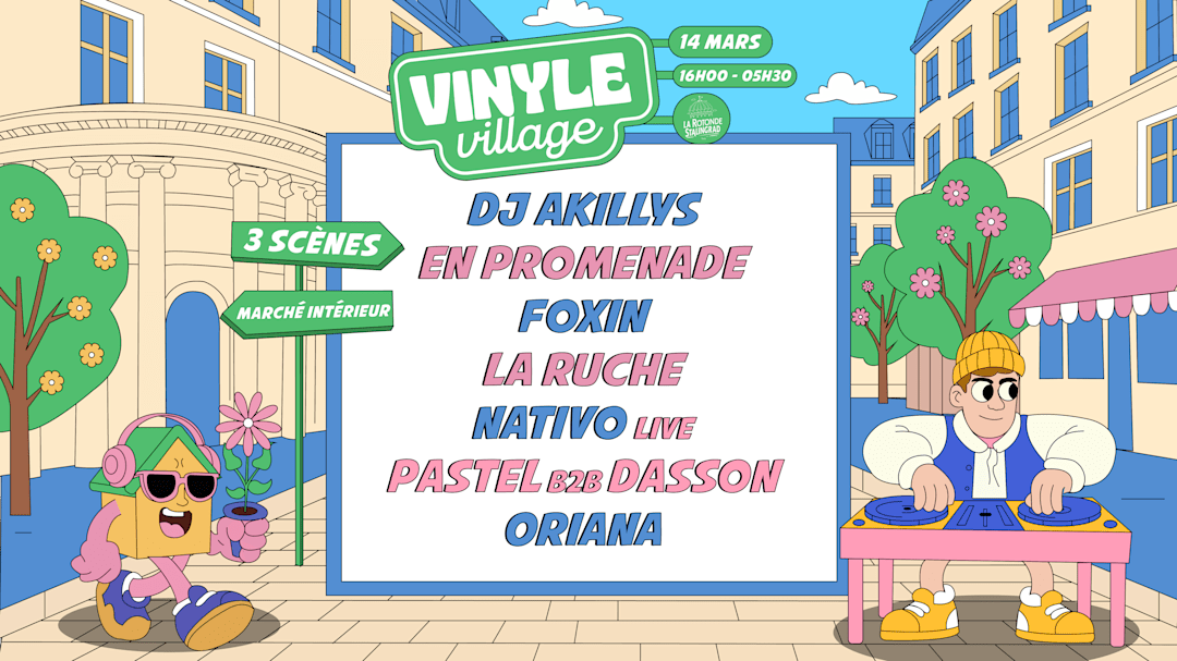 VINYLE VILLAGE · SPRING EDITION XXL · ORIANA, NATIVO live