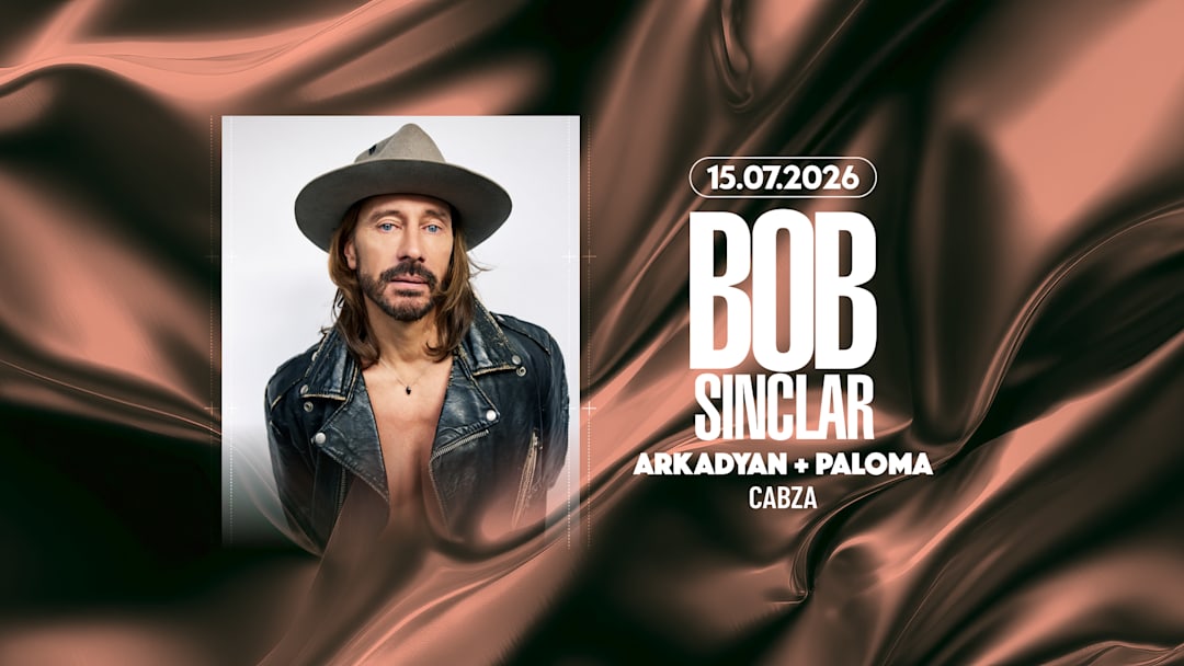 Official cover of the event BOB SINCLAR & PALOMA x PONEY CLUB 2026