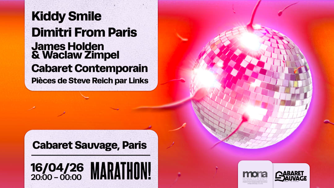 Marathon! Kiddy Smile, Dimitri from Paris, James Holden...