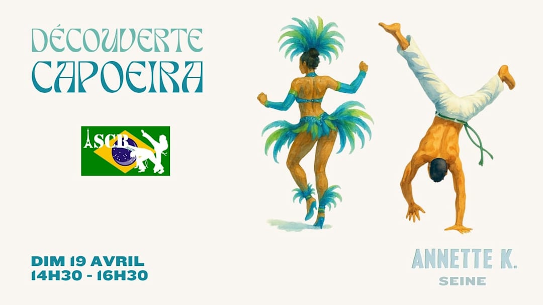 Cartel oficial del evento INITIATION CAPOEIRA
