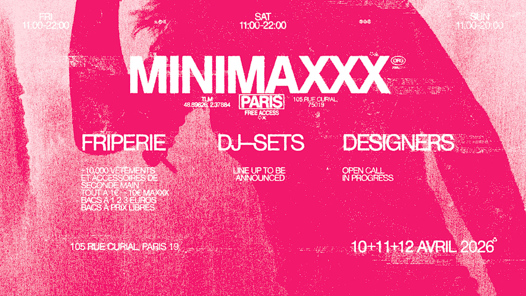 [PARIS] FRIPERIE + DJ-SETS + DESIGNERS