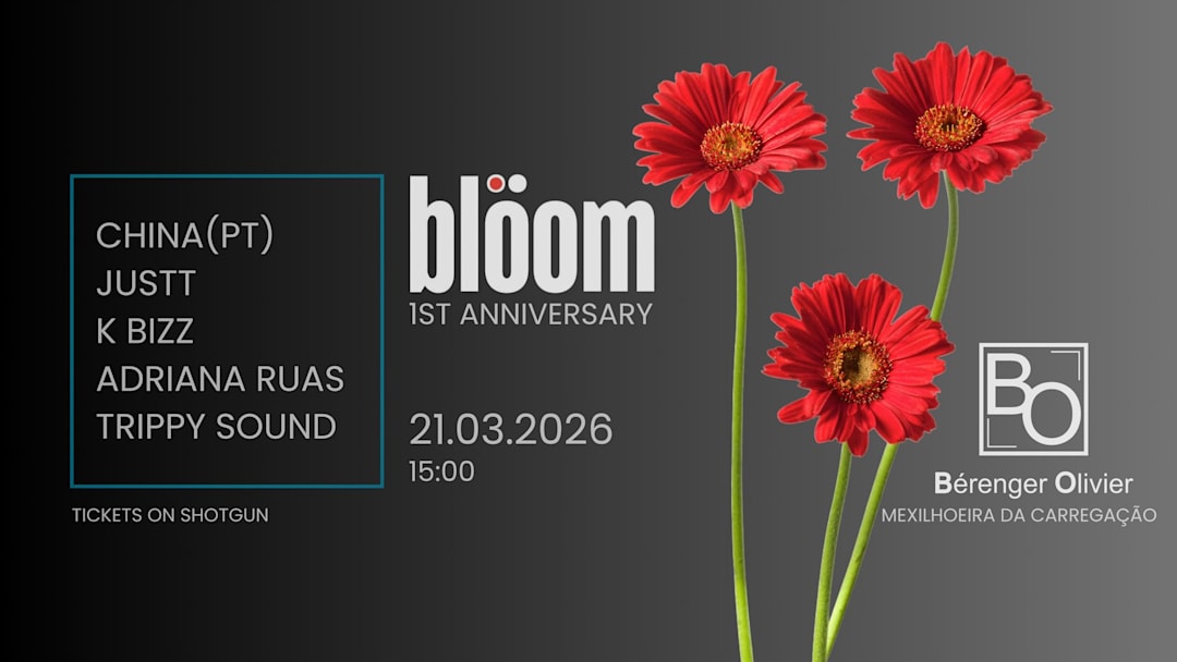 1 Aniversário bloom - Matinee