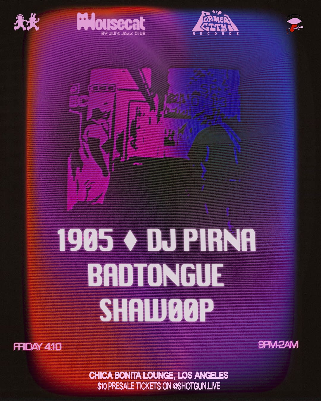BADTONGUE & HOUSECAT.FM PRESENT: FORMER CITY RECORDS