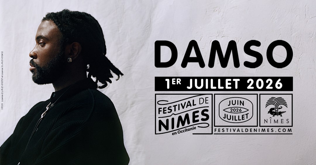 DAMSO - FESTIVAL DE NIMES 2026
