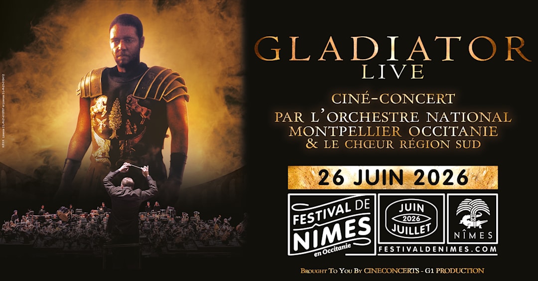 GLADIATOR - FESTIVAL DE NIMES 2026