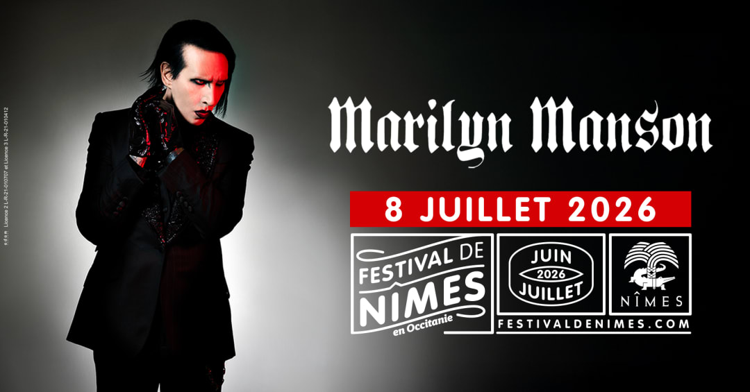 MARILYN MANSON - FESTIVAL DE NIMES 2026