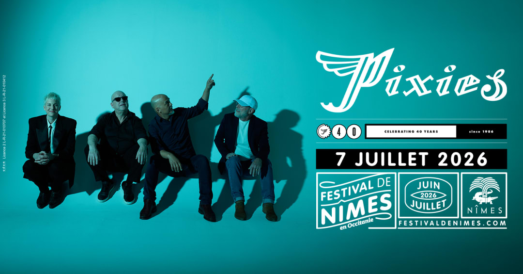 PIXIES - FESTIVAL DE NIMES 2026