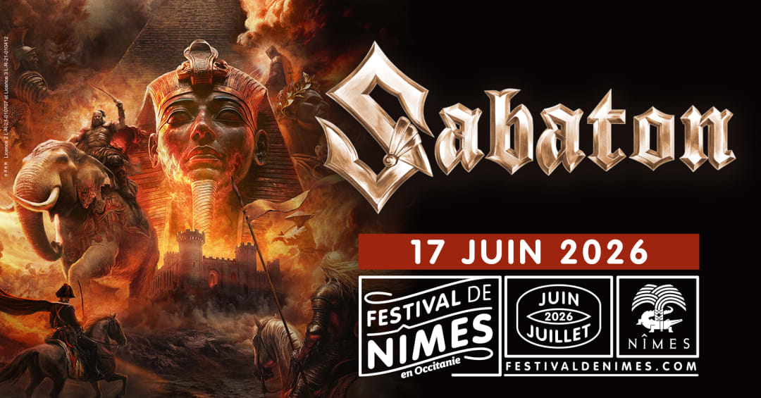 SABATON - FESTIVAL DE NIMES 2026